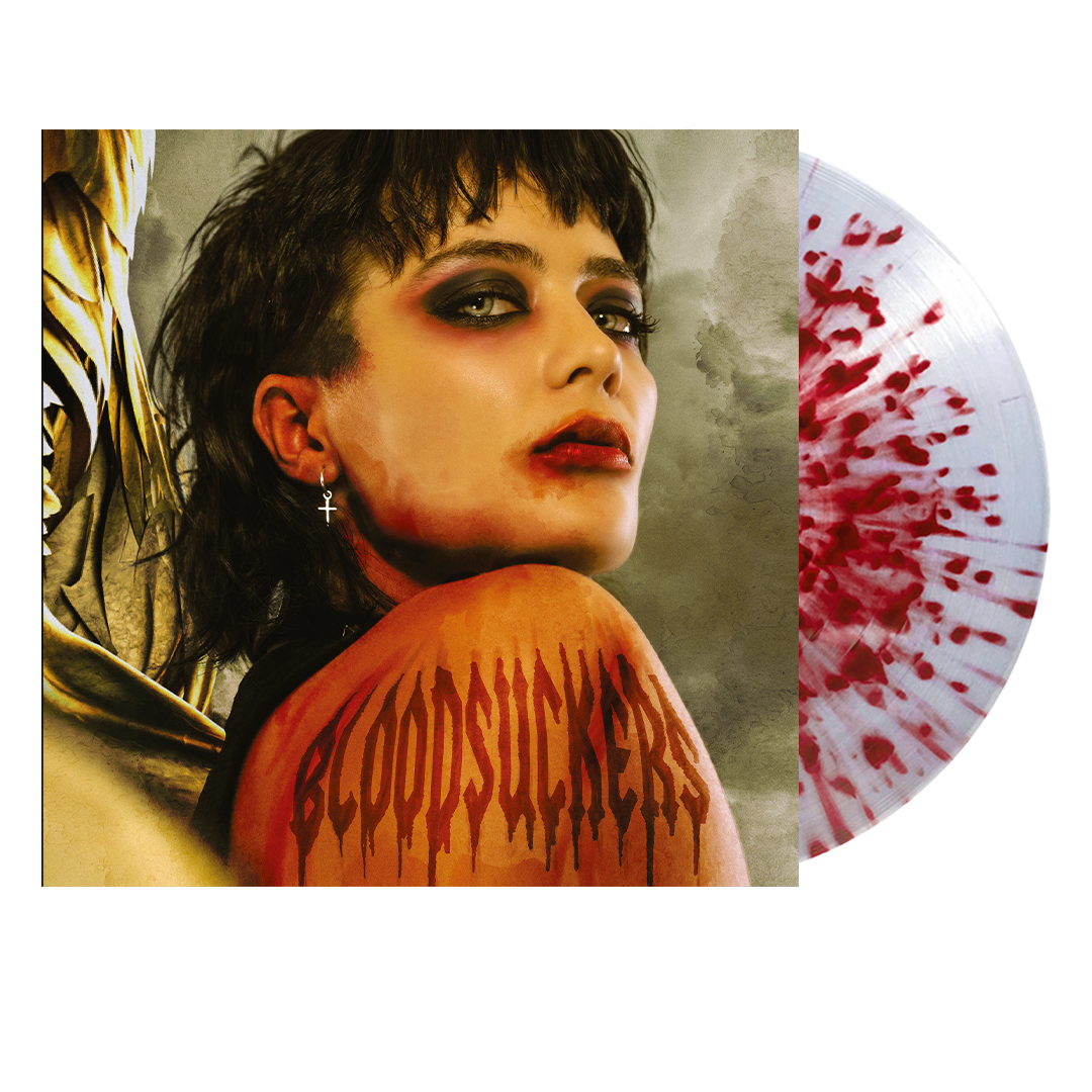 BLOODSUCKERS: Red + Black Splatter Vinyl LP { vinyl }