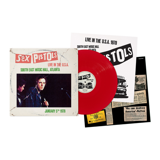 Live In The USA 1978 – Atlanta: Red Vinyl LP { vinyl }