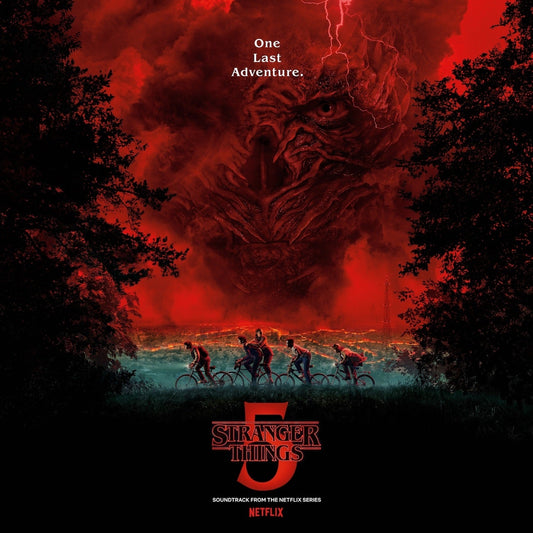 Stranger Things Season 5 Soundtrack: Black Vinyl LP { vinyl }