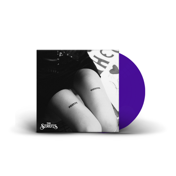 Pretty Vicious: Limited Purple Vinyl LP & Exclusive Signed Print { vinyl }