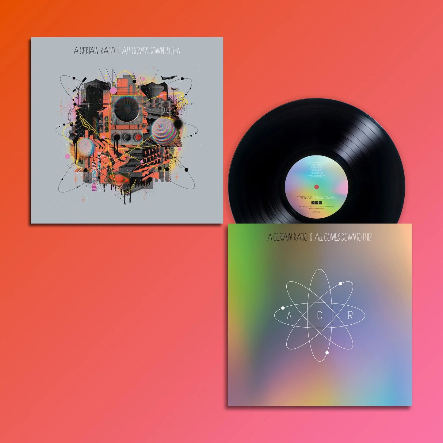 It All Comes Down To This: Bio Vinyl & Signed Print [60 Copies Available] { vinyl }