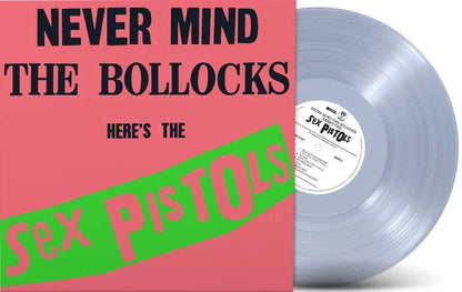 SEX PISTOLS - NEVER MIND THE BOLLOCKS HERES THE SEX - CLEAR Vinyl LP { vinyl }