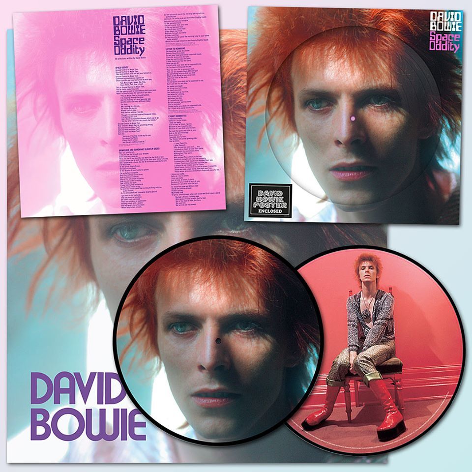Space Oddity: Limited 1972 Edition Picture Disc LP { vinyl }