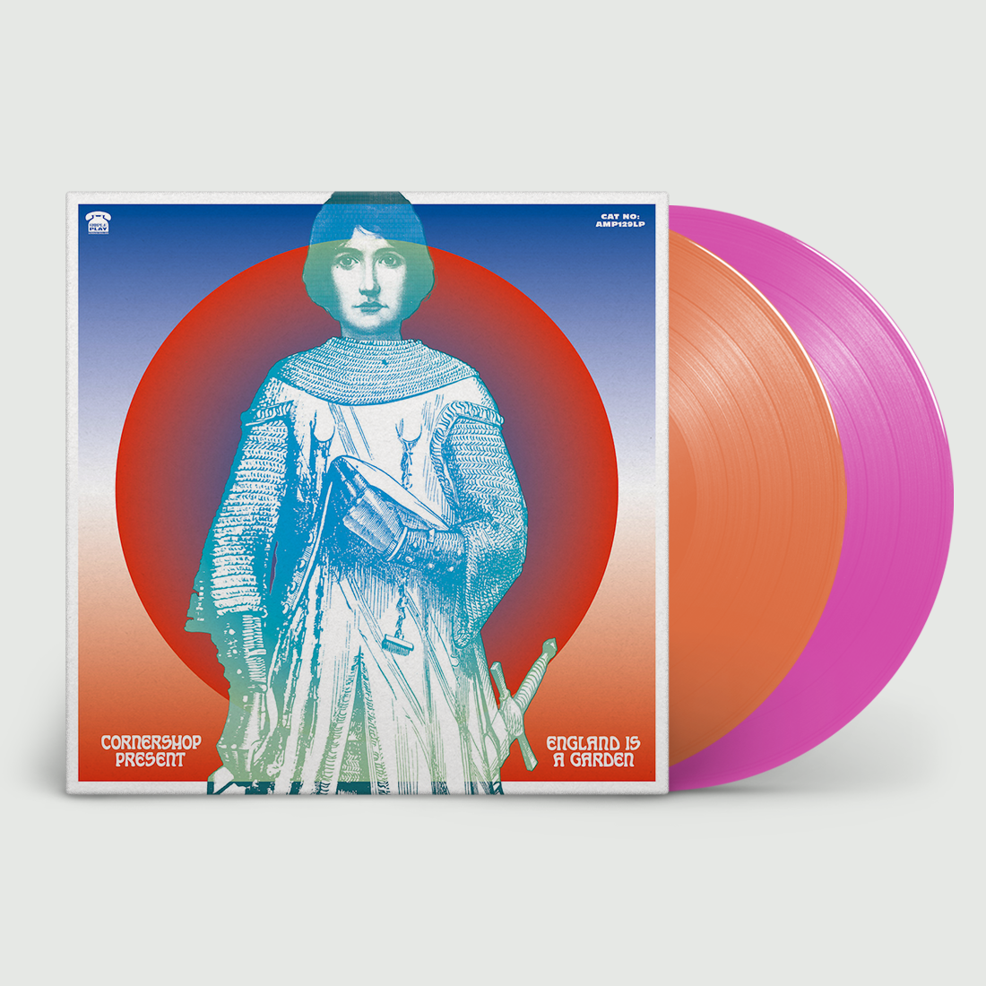 England Is A Garden: Limited Edition California State Orange and Roller Rink Pink Vinyl 2LP { vinyl }