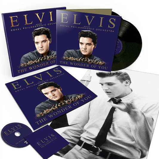 The Wonder of You: Elvis Presley with The Royal Philharmonic Orchestra (Deluxe Edition): Vinyl 2LP + CD { vinyl }