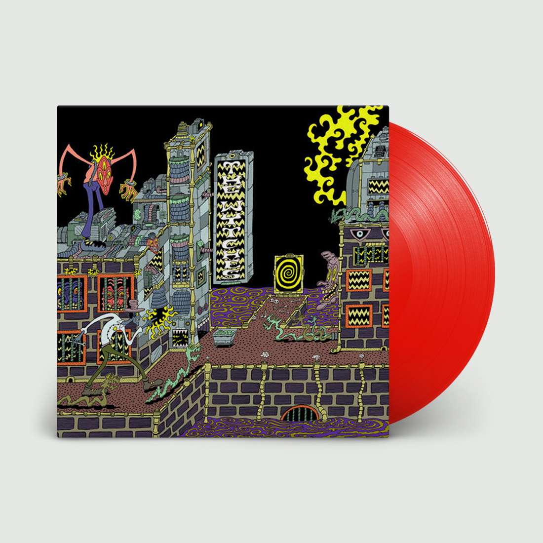 Three Mile Ditch: Limited Edition Red Vinyl LP + Signed Print { vinyl }