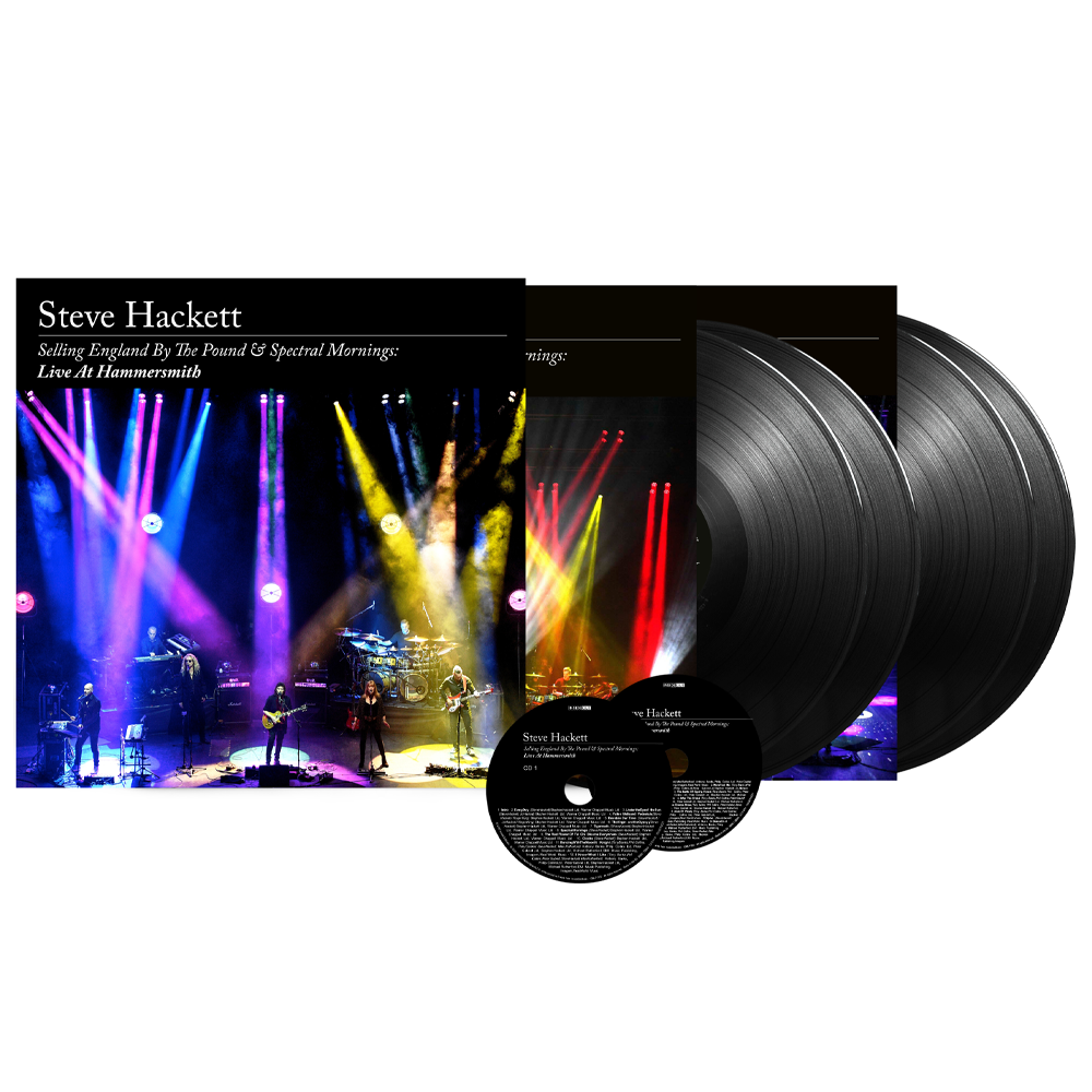 Selling England By The Pound & Spectral Mornings, Live At Hammersmith: Limited Edition 4LP Box Set { vinyl }
