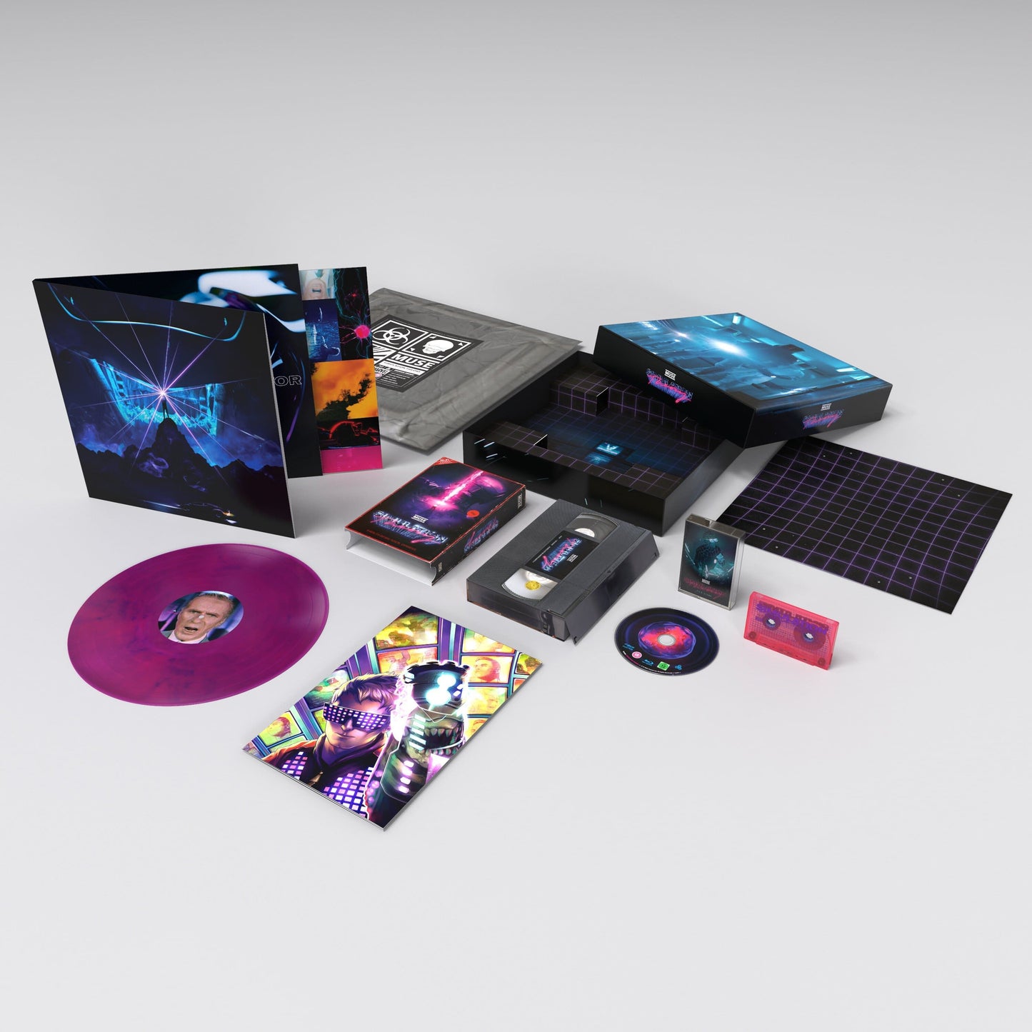 Simulation Theory: Limited Deluxe Colour Vinyl Box Set { vinyl }