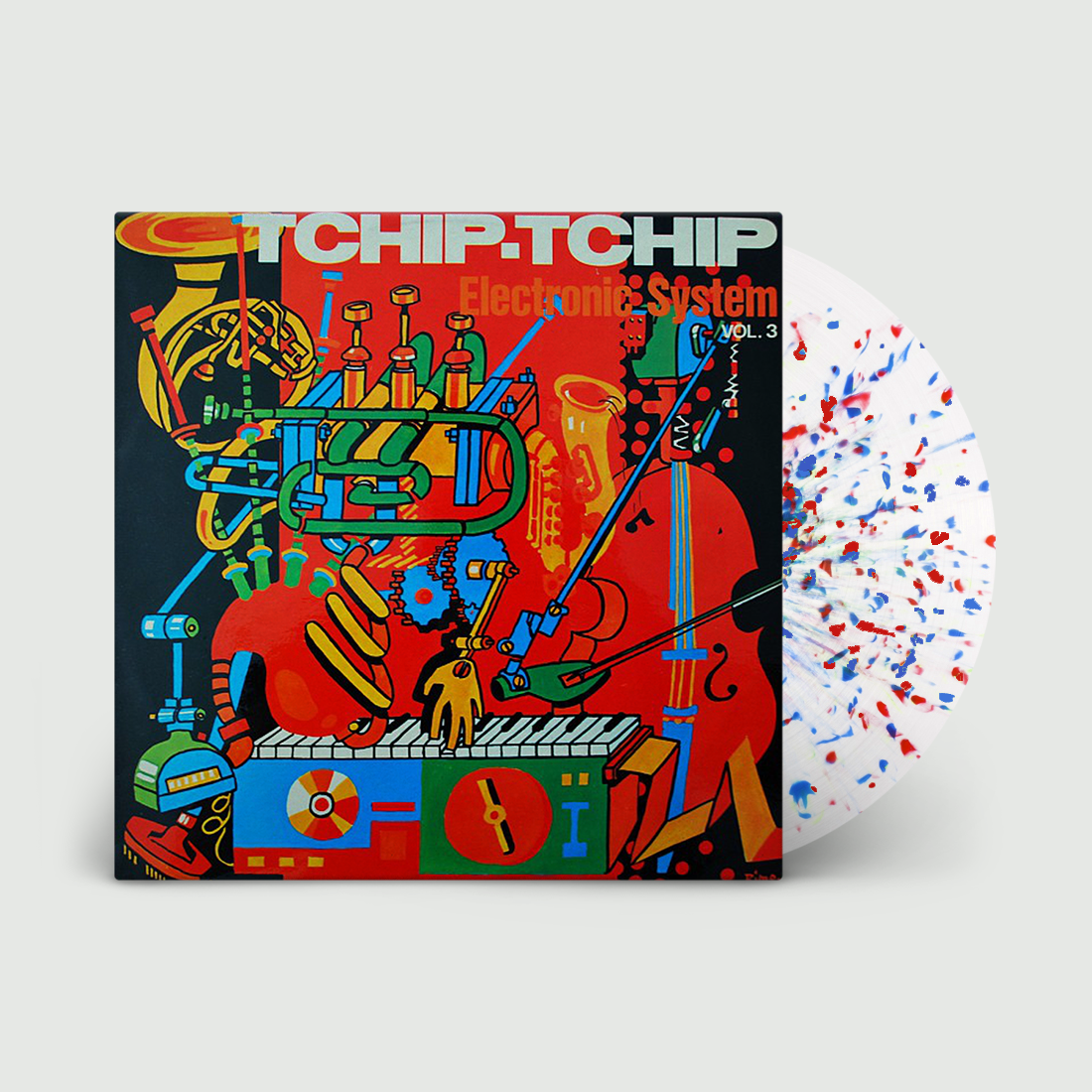Tchip. Tchip (Vol. 3): Exclusive Clear, Red + Blue Splatter Vinyl LP { vinyl }