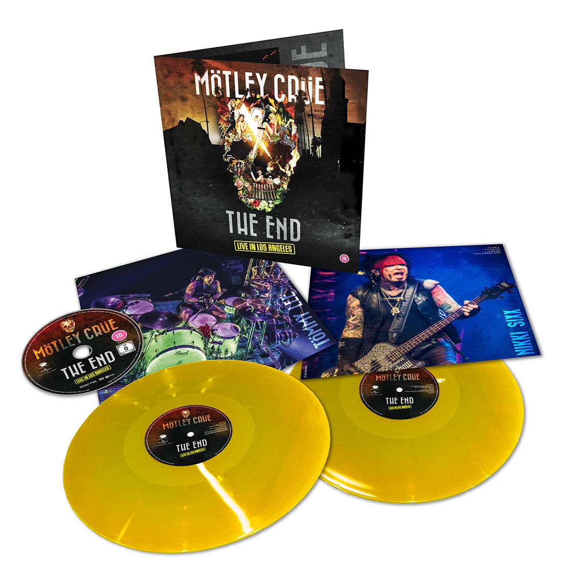 The End Live In Los Angeles: Limited Yellow Vinyl 2LP { vinyl }