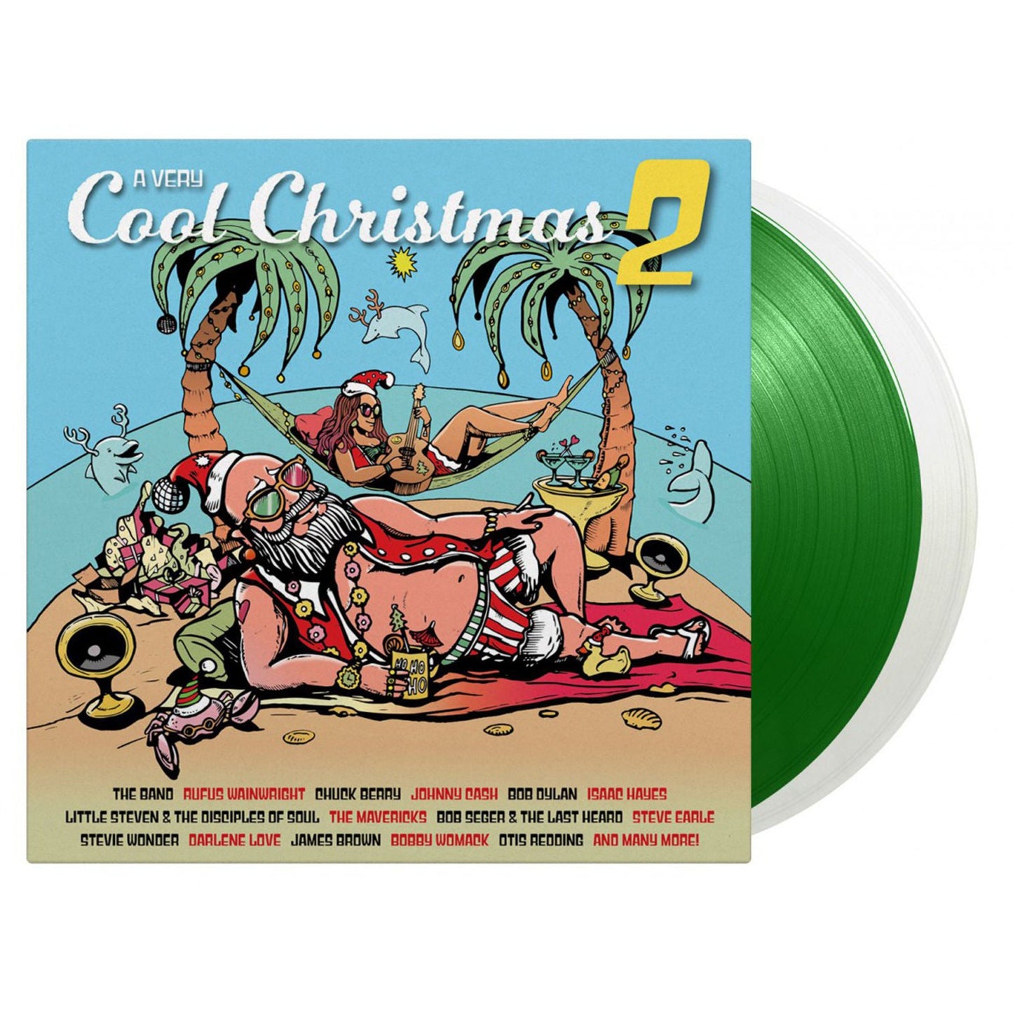 A Very Cool Christmas Volume 2: Limited White + Green Vinyl 2LP { vinyl }