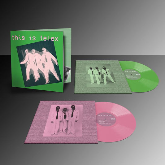This Is Telex: Limited Shrimp Pink + Fern Green Vinyl 2LP { vinyl }
