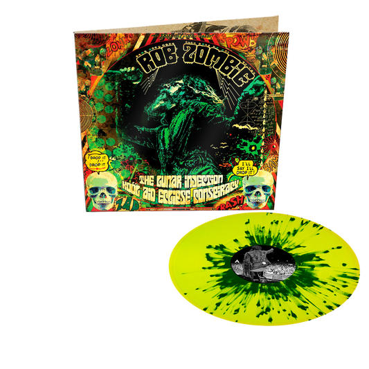 The Lunar Injection Kool Aid Eclipse Conspiracy: Exclusive Neon Yellow + Green Splatter Vinyl LP { vinyl }