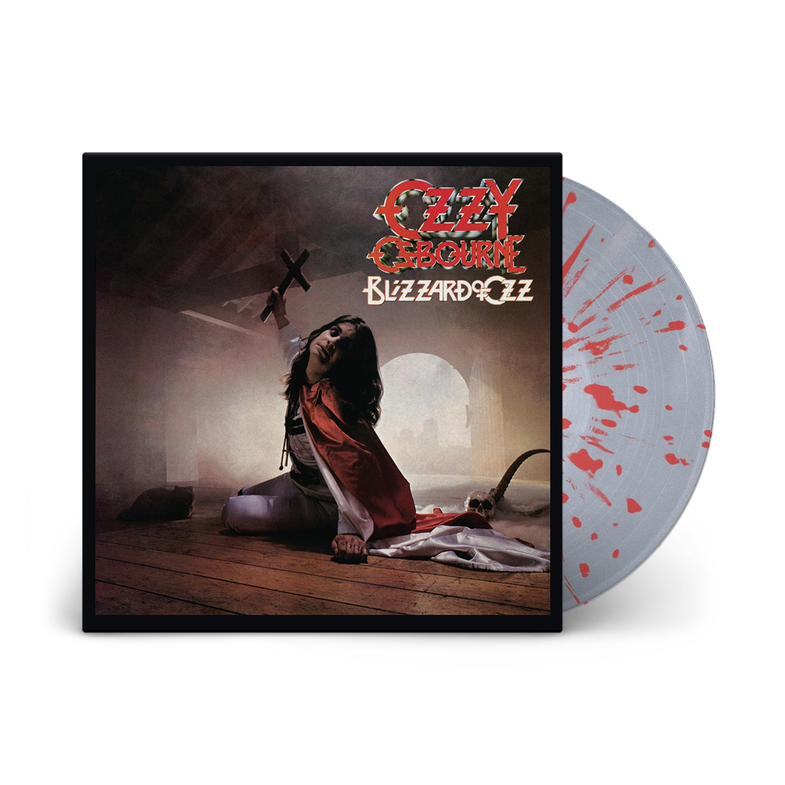 Blizzard of Oz: Limited Edition Silver + Red Swirl Vinyl LP { vinyl }