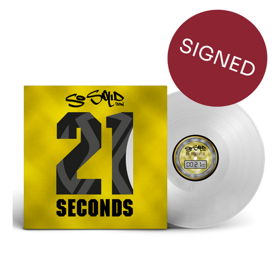 21 Seconds: Exclusive Signed Ultra Clear 12" Vinyl { vinyl }