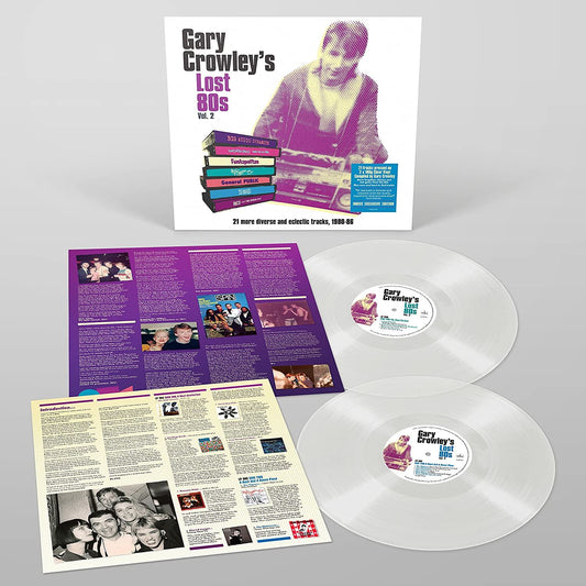 Gary Crowley - Lost 80s 2: Limited Clear Vinyl 2LP { vinyl }