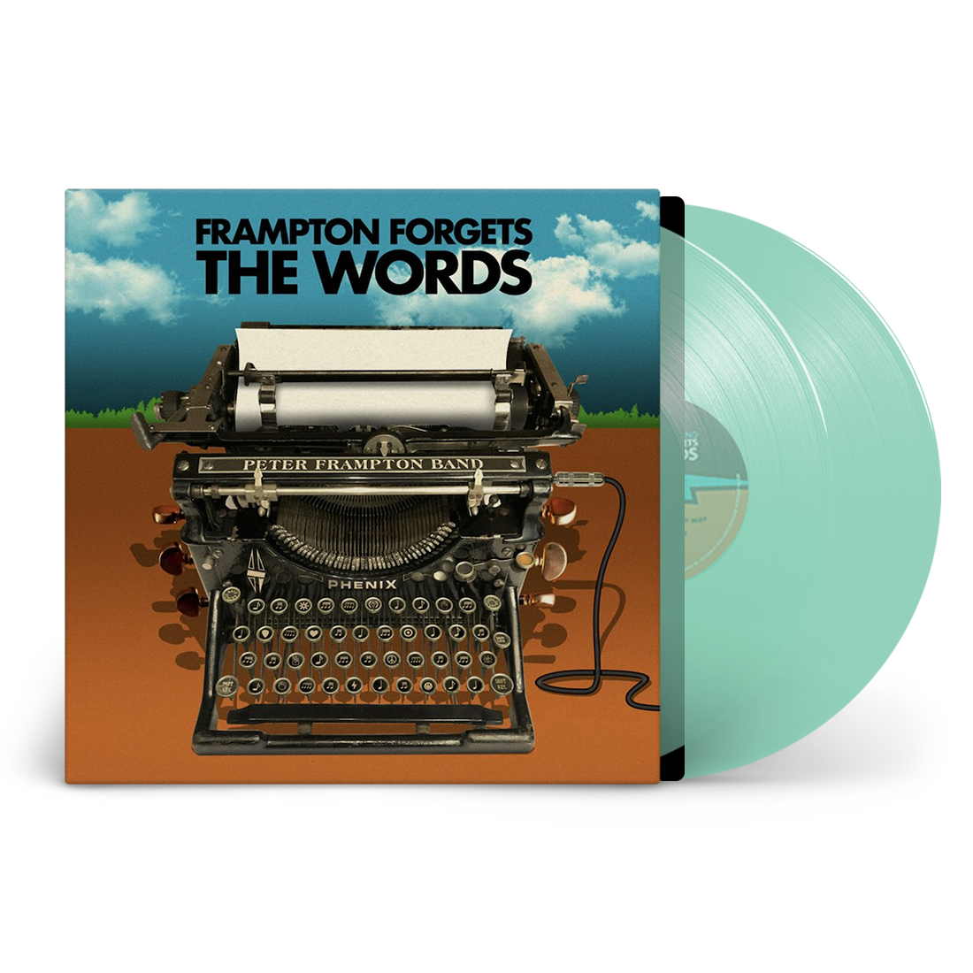 Peter Frampton Forgets The Words: Exclusive Coke Bottle Clear Vinyl 2LP { vinyl }