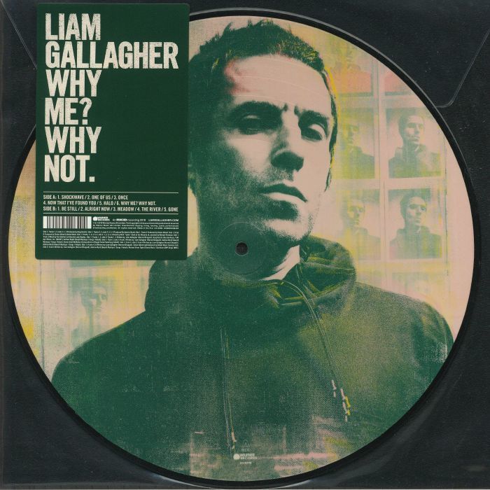 Why Me? Why Not. Limited Picture Disc Vinyl LP { vinyl }