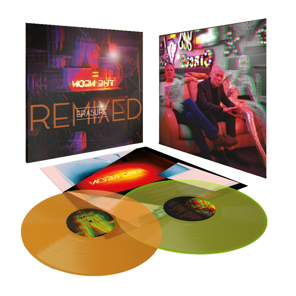 The Neon Remixed: Limited Edition Transparent Amber/Yellow Glow Vinyl 2LP { vinyl }