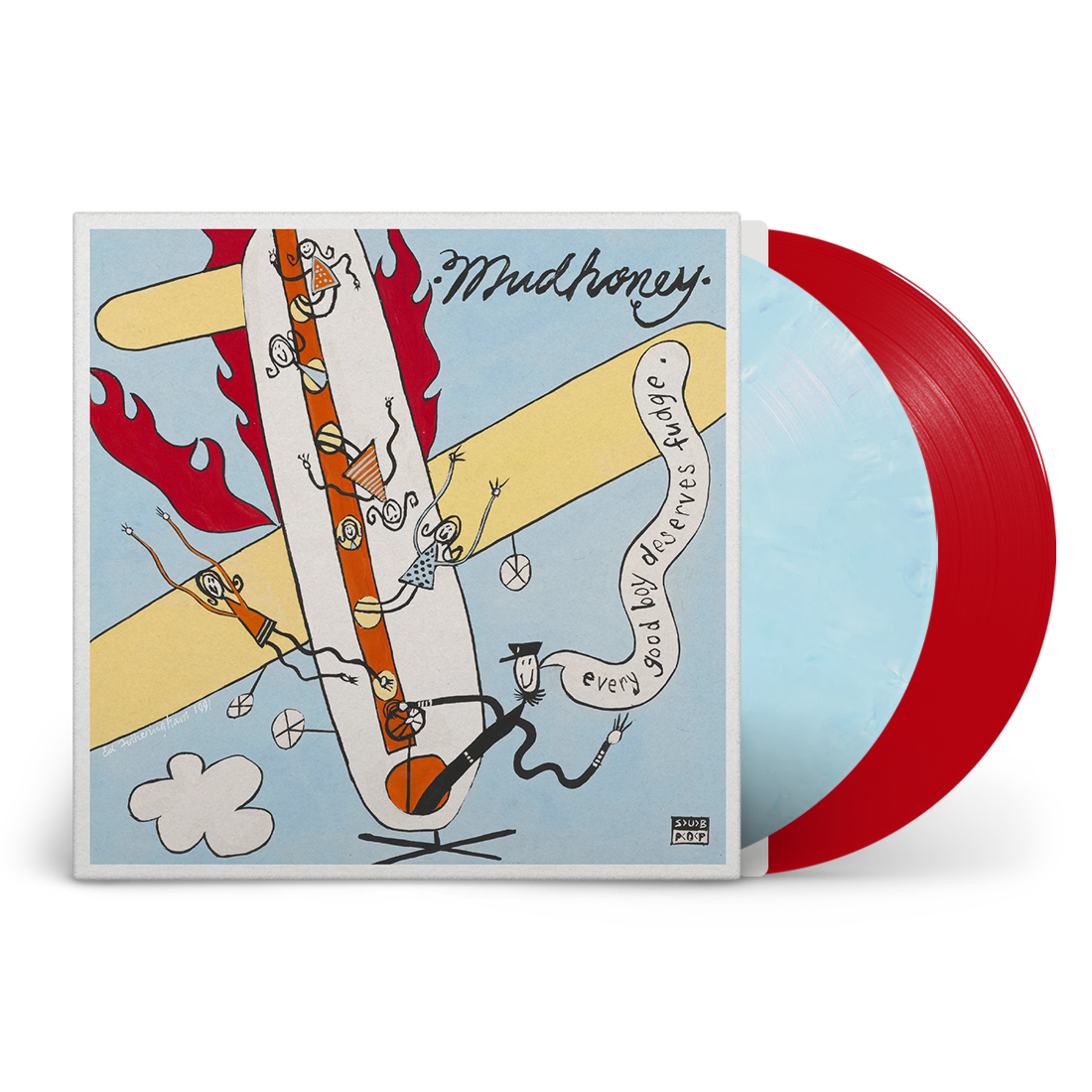 Every Good Boy Deserves Fudge (30th Annviersary): Deluxe Blue + Red Vinyl 2LP { vinyl }