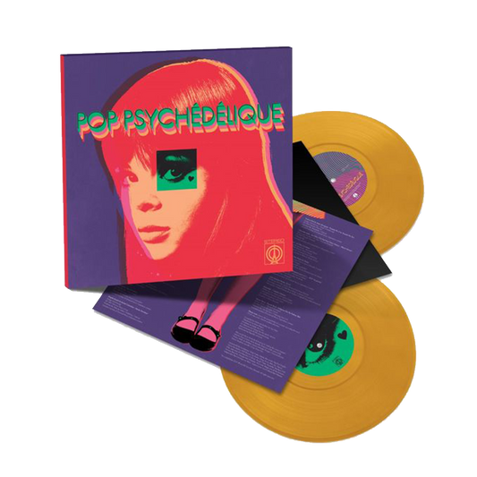 Pop Psychédélique (The Best of French Psychedelic Pop 1964-2019): Limited Jasmine Yellow Vinyl 2LP { vinyl }