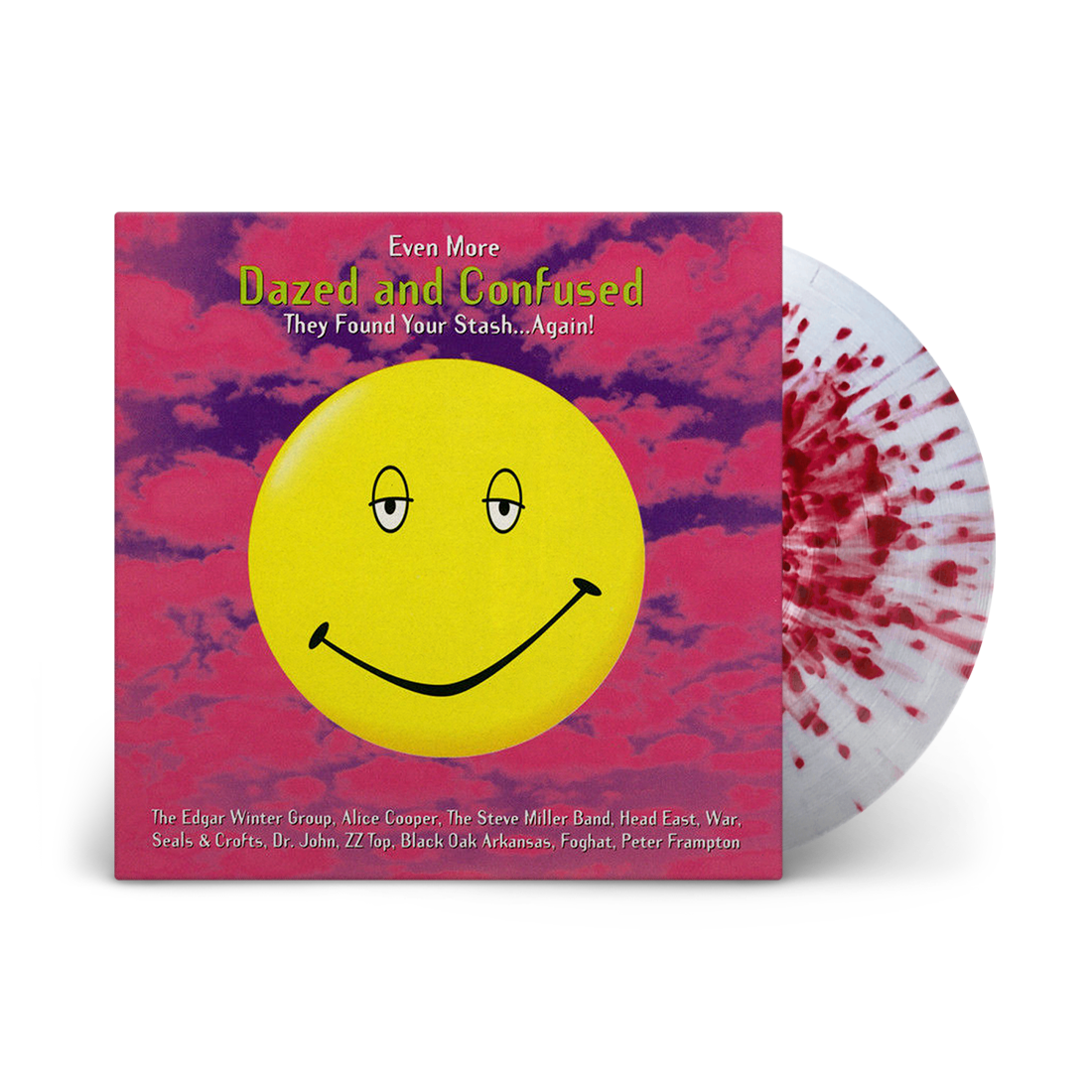 Even More Dazed and Confused: Limited Edition White + Red "Bloodshot Eyes" Splatter Vinyl LP { vinyl }