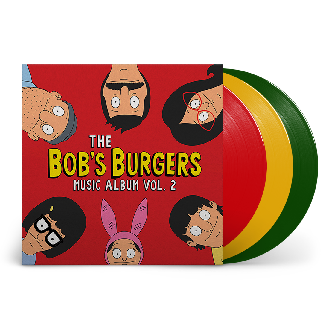 The Bob's Burgers Music Album Vol. 2: Limited Colour Vinyl 3LP { vinyl }