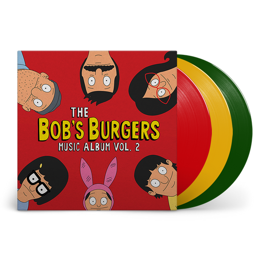 The Bob's Burgers Music Album Vol. 2: Limited Colour Vinyl 3LP { vinyl }