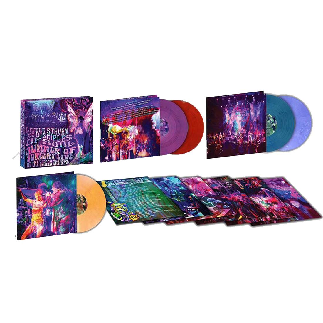 Summer Of Sorcery: Exclusive Colour Vinyl 5LP Box Set { vinyl }