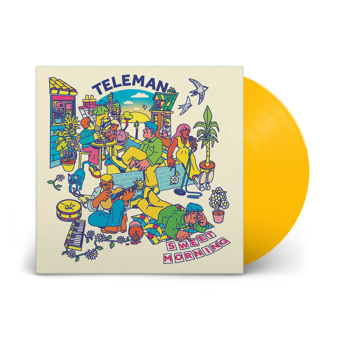 Sweet Morning EP: Signed Exclusive Yellow Vinyl LP { vinyl }
