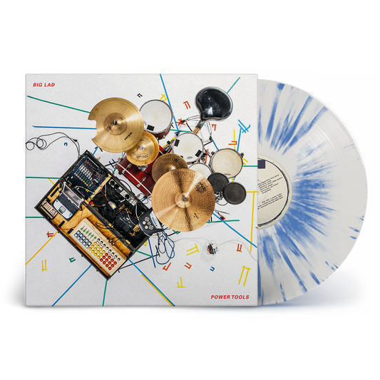 Power Tools: Signed Exclusive White + Blue Splatter Vinyl LP { vinyl }