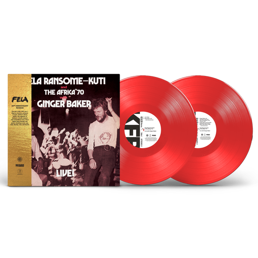 Live! with Ginger Baker: Red Vinyl 2LP { vinyl }