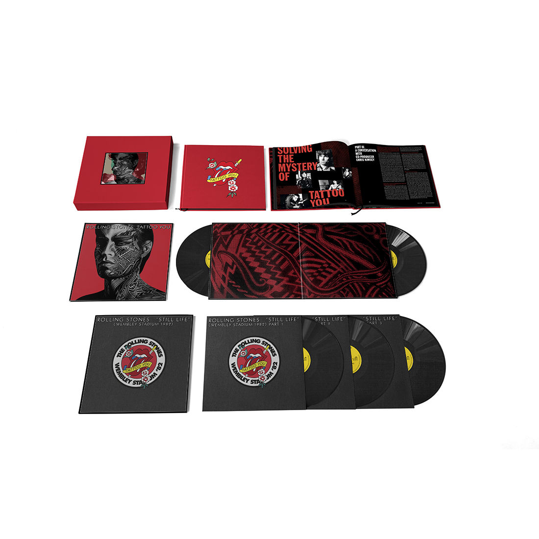 Tattoo You (40th Anniversary Remaster): Super Deluxe 5LP Boxset { vinyl }