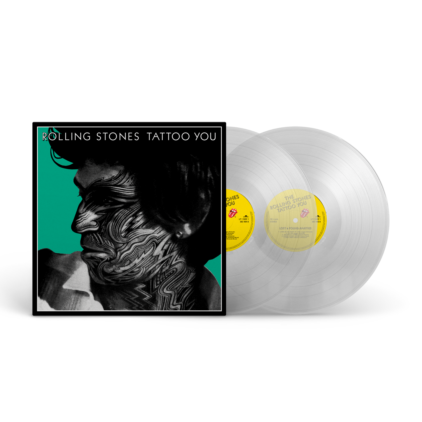 Tattoo You (40th Anniversary Remaster): Exclusive Deluxe Clear Vinyl 2LP { vinyl }