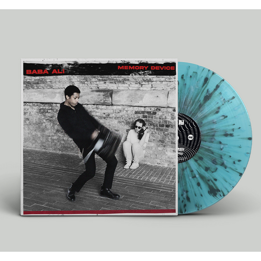 Memory Device: Signed Turquoise and Black Splatter Vinyl LP { vinyl }