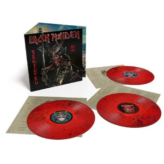 Senjutsu: Limited edition Trifold Red & Black Marble Vinyl 3LP { vinyl }