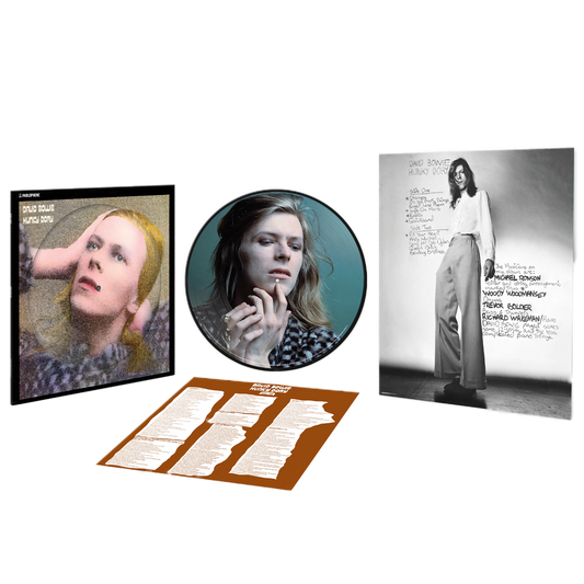 Hunky Dory (50th Anniversary): Picture Disc Vinyl LP { vinyl }