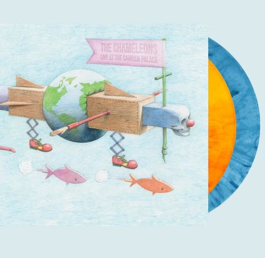 The Chameleons live at The Camden Palace: Limited Edition Splatter Orange and Blue Vinyl 2LP { vinyl }