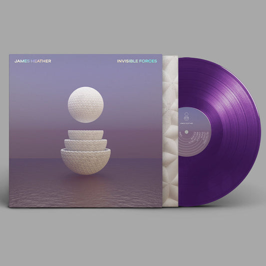 Invisible Forces: Exclusive Signed Purple Vinyl LP { vinyl }