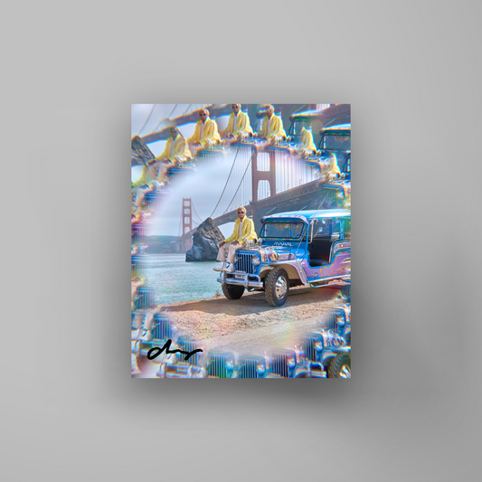 Toro Y Moi: Mahal Signed Card { vinyl }