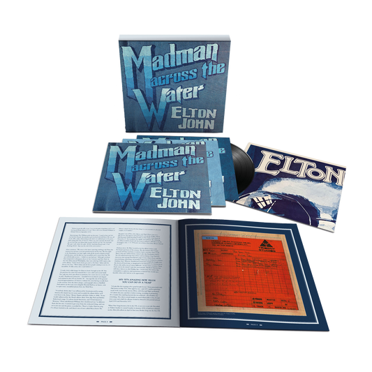 Madman Across The Water (50th Anniversary): Vinyl 4LP Boxset { vinyl }