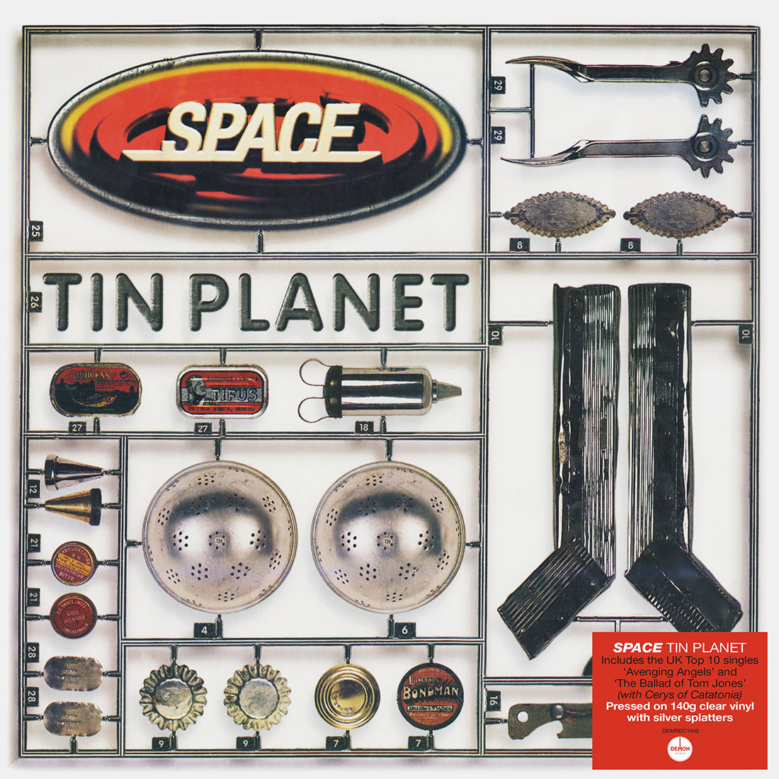Tin Planet: Limited Silver Splatter Vinyl LP { vinyl }