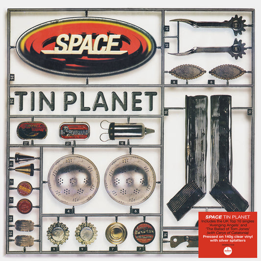 Tin Planet: Limited Silver Splatter Vinyl LP { vinyl }