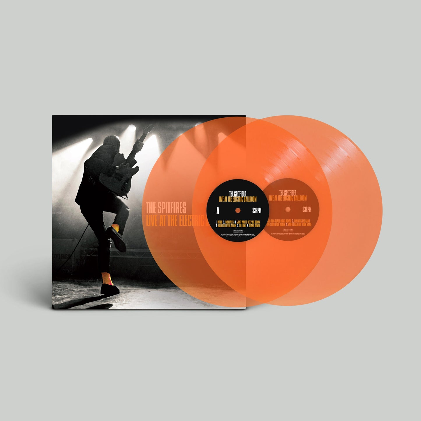 Live At The Electric Ballroom: Signed Exclusive Transparent Orange Vinyl 2LP { vinyl }