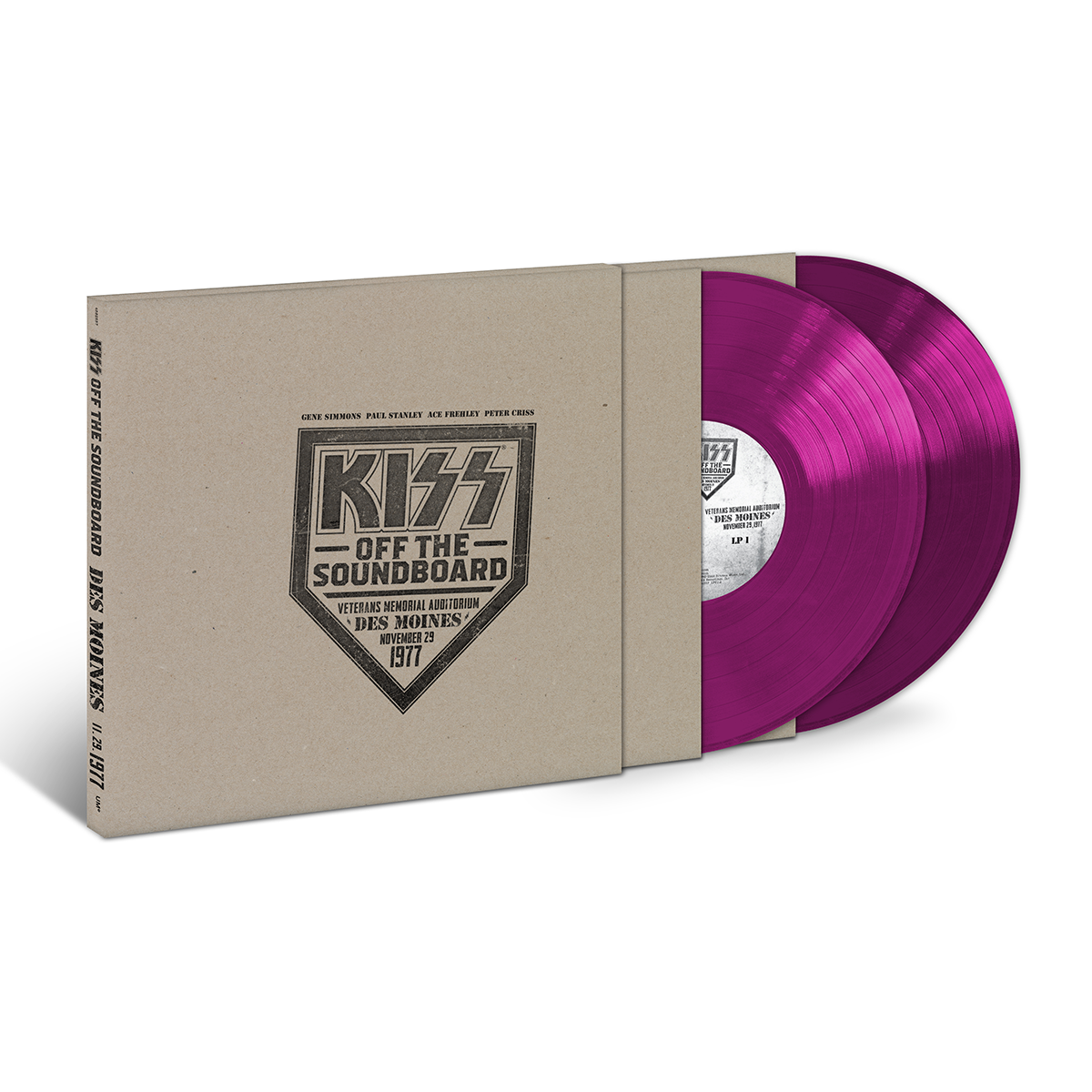 Off The Soundboard - Des Moines (November 29, 1977): Exclusive Purple Vinyl 2LP { vinyl }