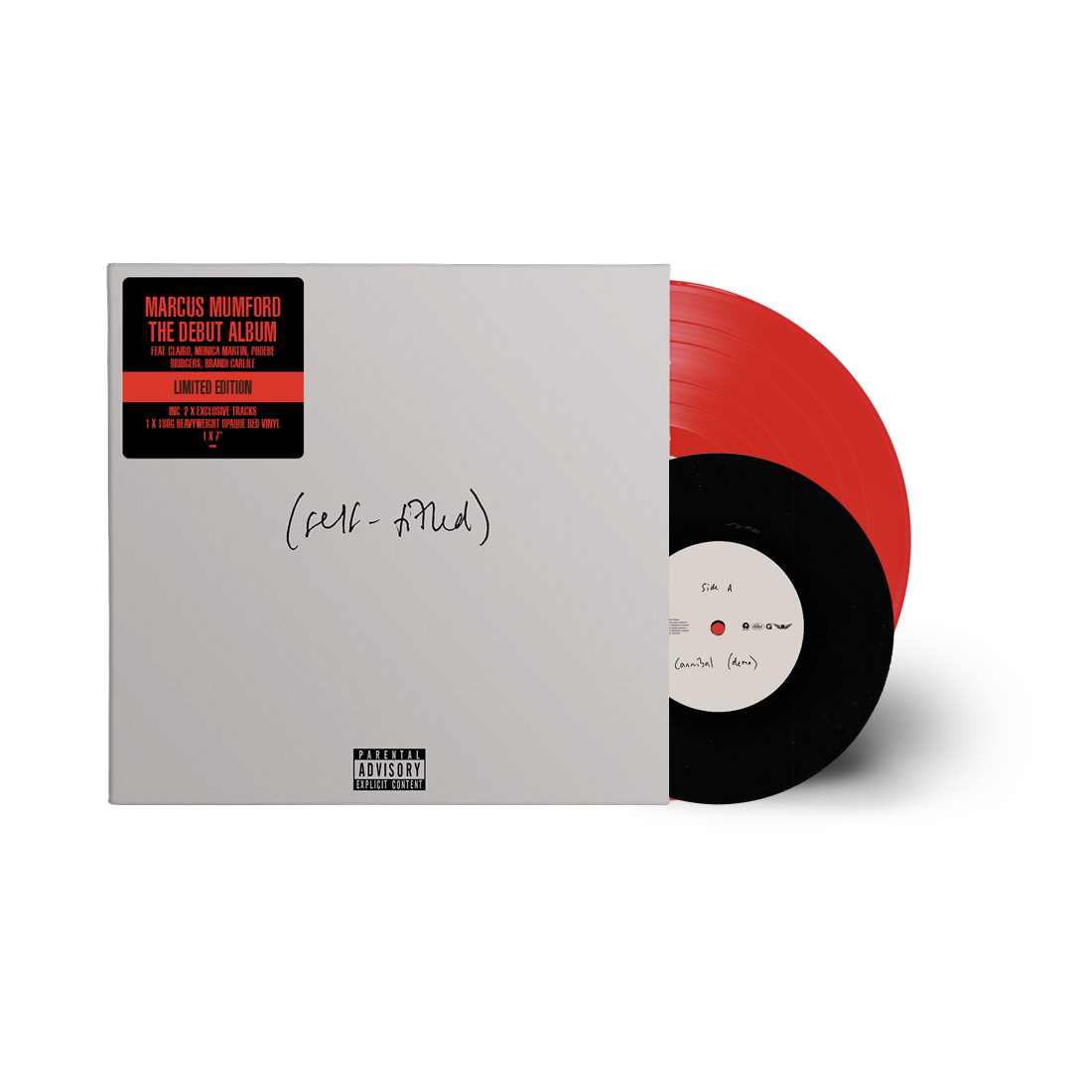 (self-titled) Exclusive 12" Red Vinyl with 7" Black Vinyl { vinyl }