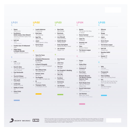 NOW Presents… Electronic (5LP) { vinyl }