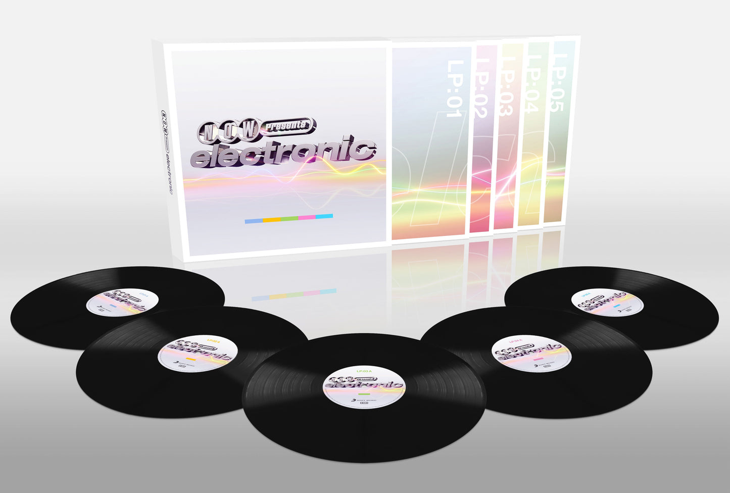 NOW Presents… Electronic (5LP) { vinyl }