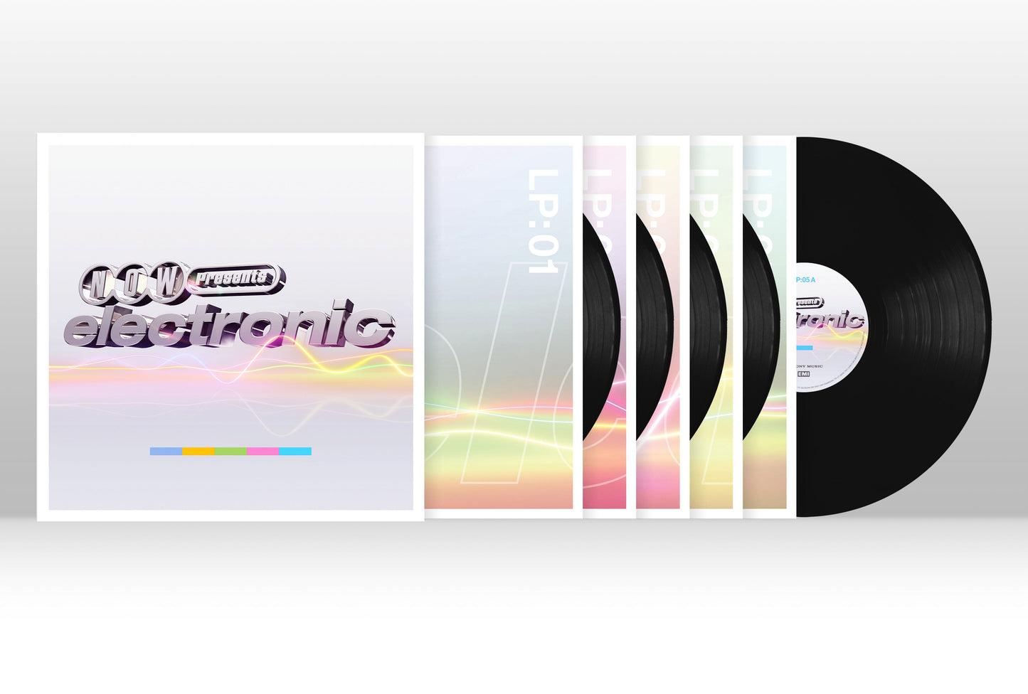 NOW Presents… Electronic (5LP) { vinyl }