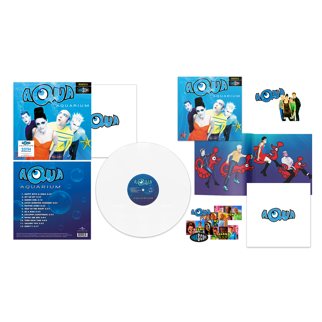 Aquarium: 25th Anniversary Exclusive Edition White Vinyl LP { vinyl }